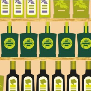 Diseño de marcas, logotipos, etiquetas y packaging para aceite de oliva virgen extra