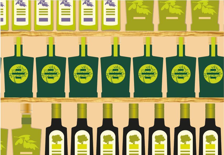 Diseño de marcas, logotipos, etiquetas y packaging para aceite de oliva virgen extra