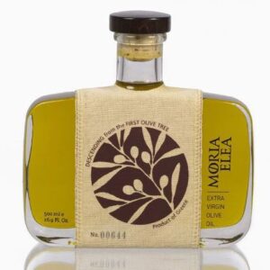 Etiqueta de diseño de aceite de oliva virgen extra