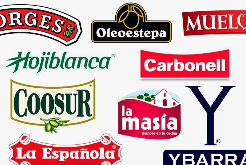 Marcas y logotipos de aceite de oliva