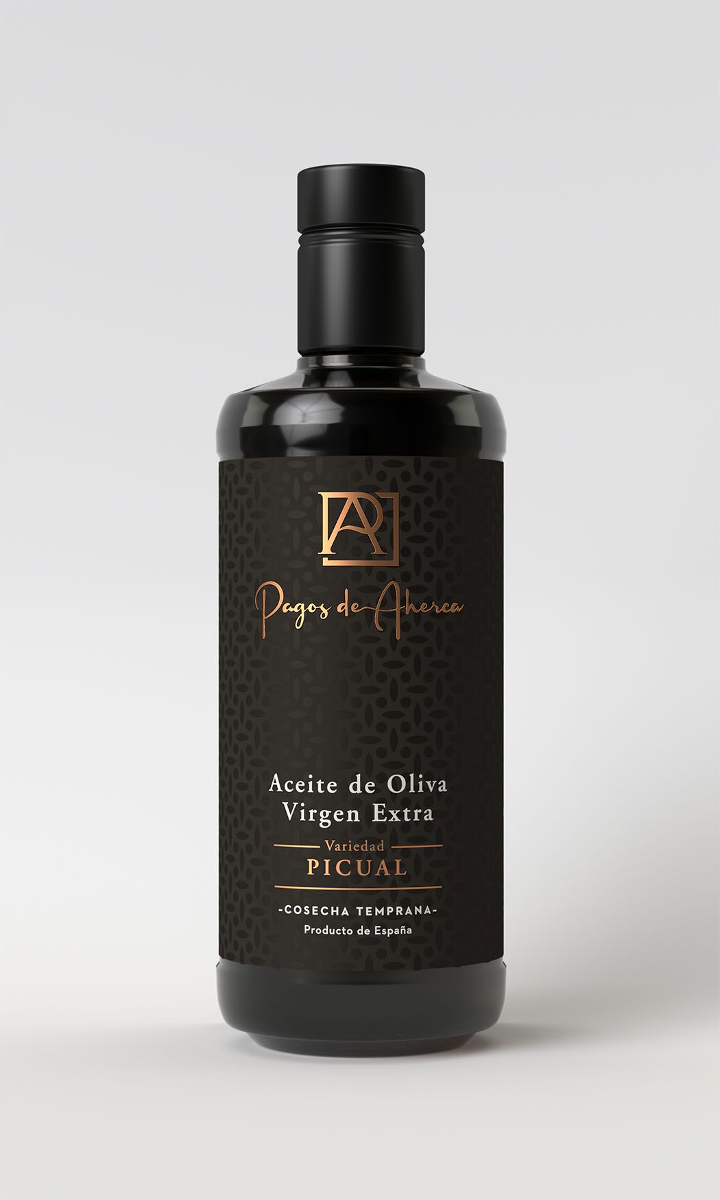Pagos de Aherca etiqueta negra aceite de oliva virgen extra
