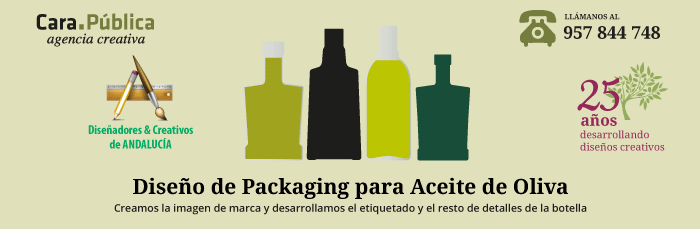 Empresa experta en Diseño de Packaging para aceite de oliva