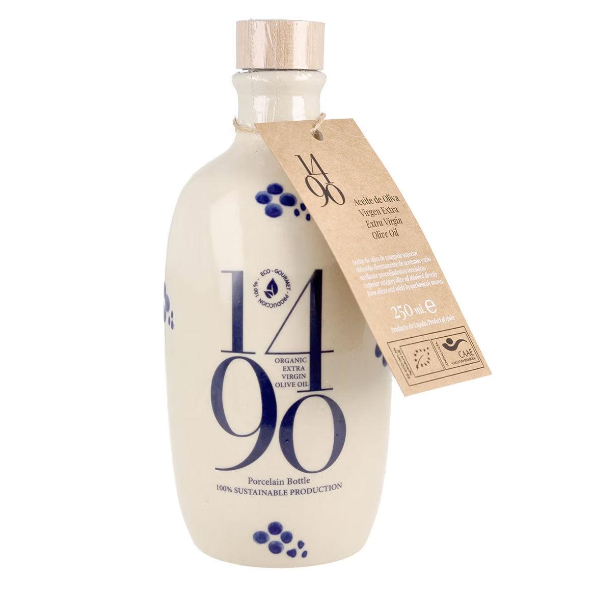 botella cerámica de aceite de oliva 1490