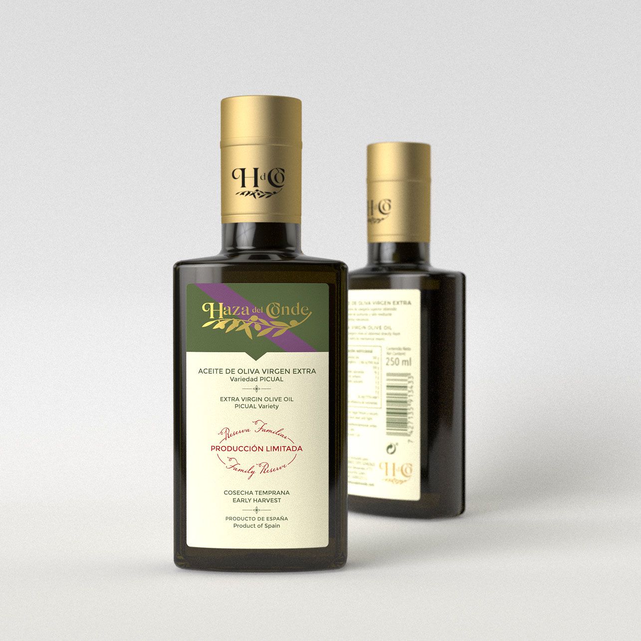 botella para aceite de oliva modelo petaca 250 ml un cuarto de litro