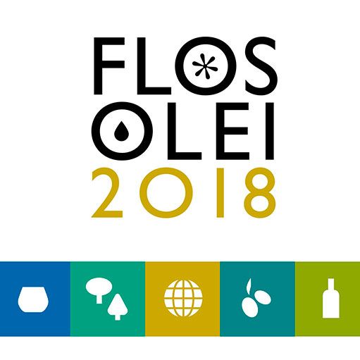 logo premio flos olei concurso internacional de aceite de oliva