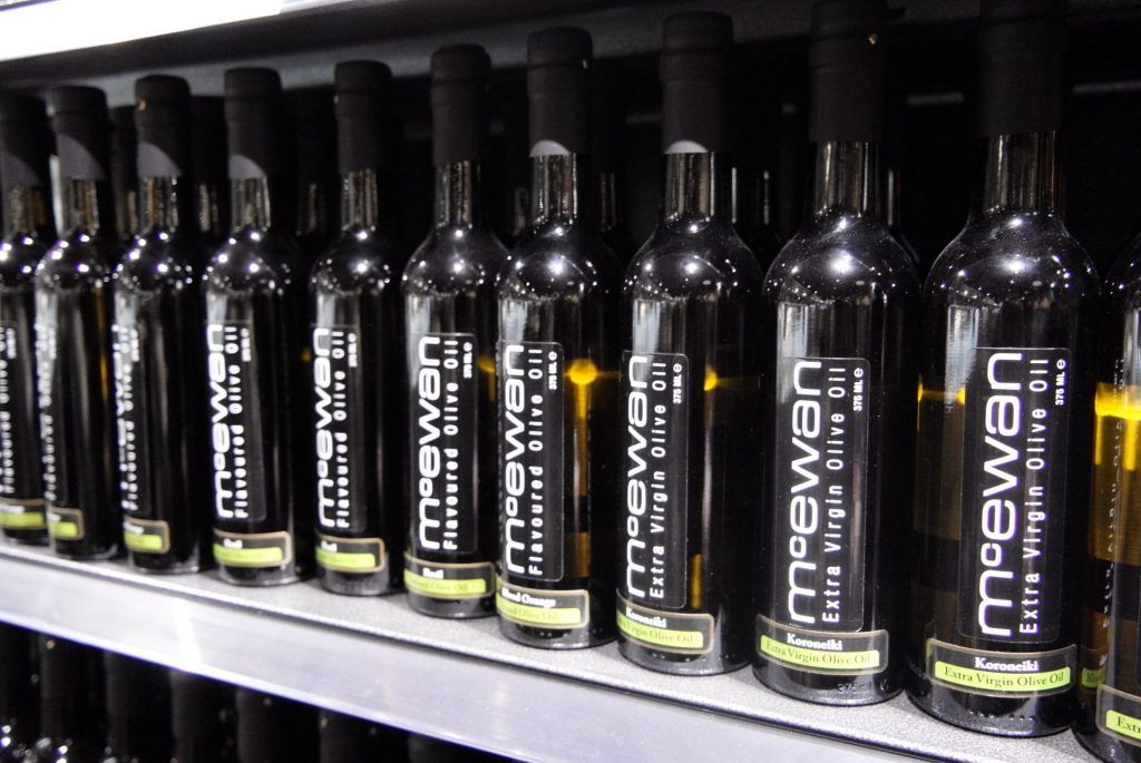 Aceite de oliva de la marca Mc Ewan, Canadá